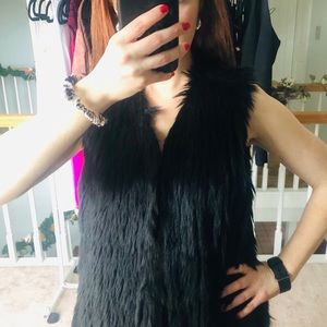 Gianni Bini Bennet Faux Fur Vest